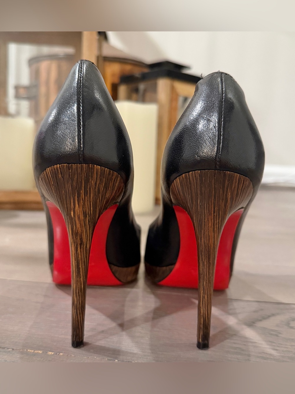 Christian Louboutin New Simple Pump 120 - Kid/Wood
